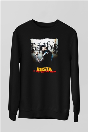 Busta Rhymes Siyah Unisex Sweatshirt