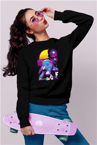 Busta Rhymes Siyah Unisex Sweatshirt
