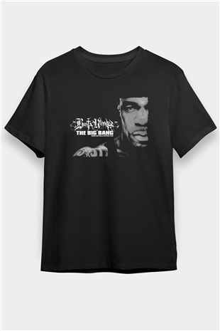 Busta Rhymes Siyah Unisex Tişört T-Shirt - TişörtFabrikası
