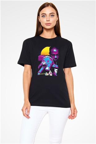 Busta Rhymes Siyah Unisex Tişört T-Shirt - TişörtFabrikası