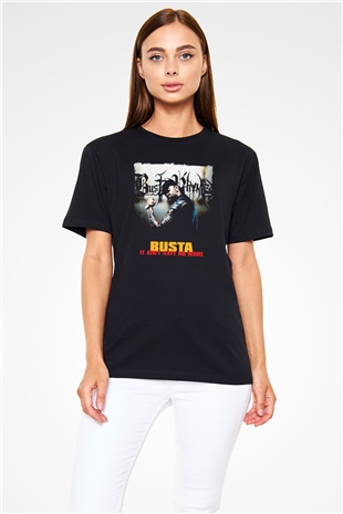 Busta Rhymes Siyah Unisex Tişört T-Shirt - TişörtFabrikası