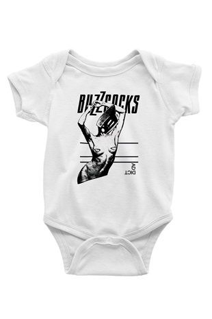 Buzzcocks Beyaz Bebek Body - Zıbın