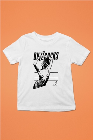 Buzzcocks Beyaz Unisex Çocuk Tişört