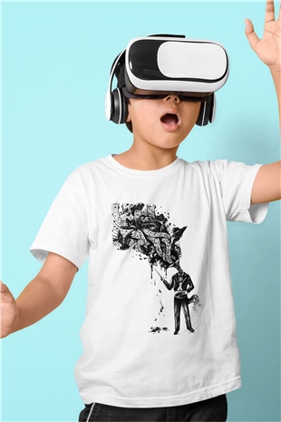 Cacophony Beyaz Unisex Çocuk Tişört