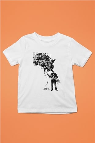 Cacophony Beyaz Unisex Çocuk Tişört