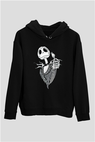Cadılar Bayramı TemalıSiyah  Unisex Hoodie