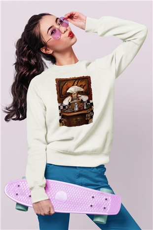 Cafe Beyaz Unisex Sweatshirt