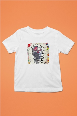 Cage the Elephant Baskılı Unisex Beyaz Çocuk Tişört