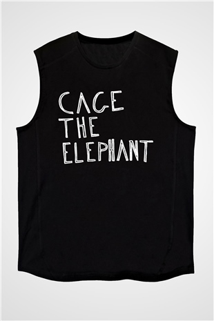 Cage the Elephant Siyah Unisex Kolsuz Tişört