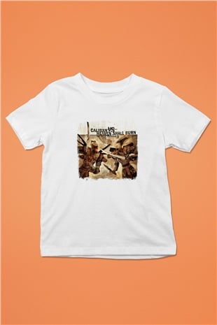 Caliban Baskılı Unisex Beyaz Çocuk Tişört