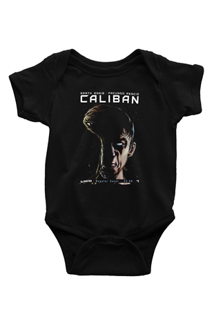 Caliban Siyah Bebek Body - Zıbın