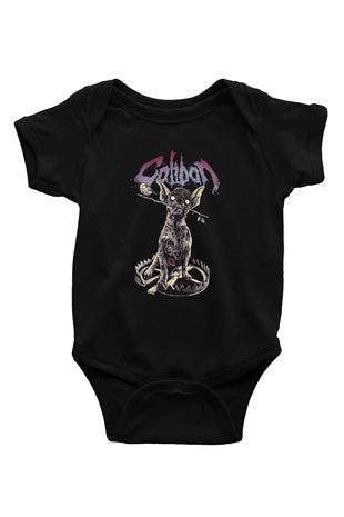 Caliban Siyah Bebek Body - Zıbın