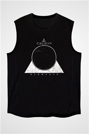 Caliban Siyah Unisex Kolsuz Tişört