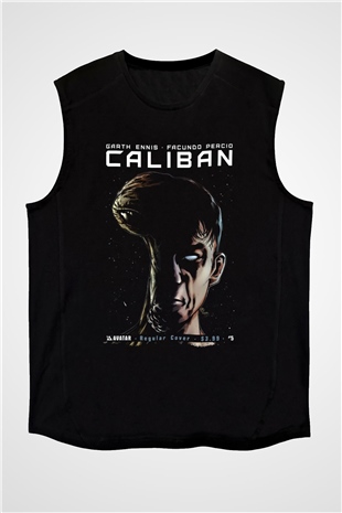 Caliban Siyah Unisex Kolsuz Tişört