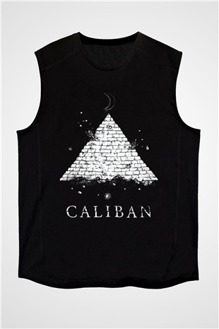 Caliban Siyah Unisex Kolsuz Tişört