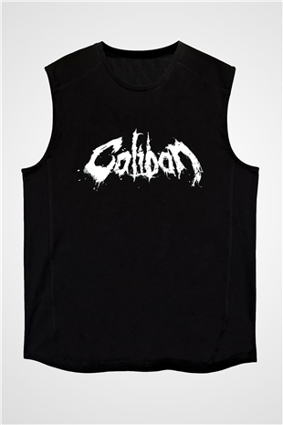 Caliban Siyah Unisex Kolsuz Tişört