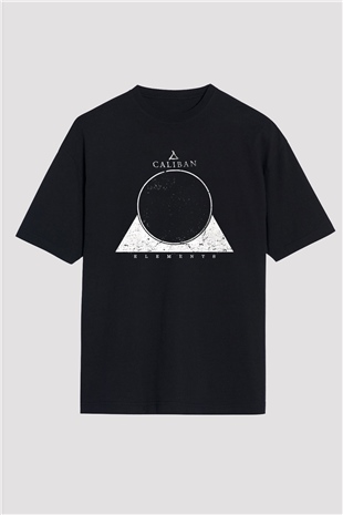 Caliban Siyah Unisex Oversize Tişört T-Shirt