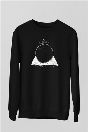 Caliban Siyah Unisex Sweatshirt