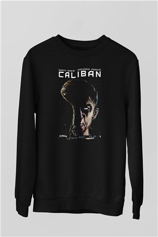 Caliban Siyah Unisex Sweatshirt