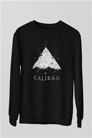 Caliban Siyah Unisex Sweatshirt