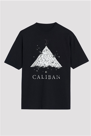 Caliban Siyah Oversize Tişört Oversize T-shirt - TişörtFabrikası
