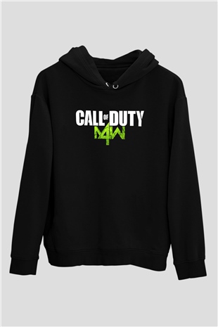 Call of Duty Siyah Unisex Hoodie