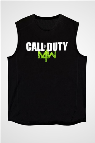Call of Duty Siyah Unisex Kolsuz Tişört