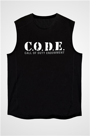 Call of Duty Siyah Unisex Kolsuz Tişört