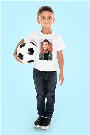 Calvin Harris Beyaz Unisex Çocuk Tişört