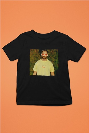 Calvin Harris Siyah Unisex Çocuk Tişört