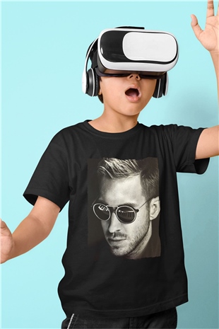 Calvin Harris Siyah Unisex Çocuk Tişört