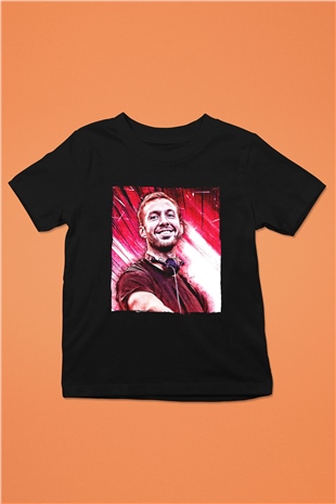 Calvin Harris Siyah Unisex Çocuk Tişört
