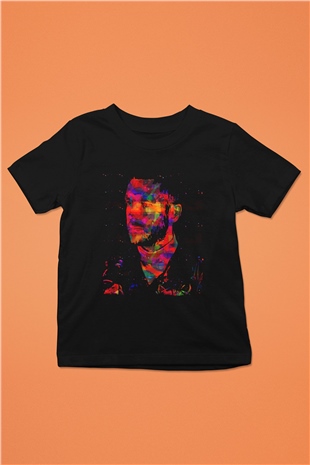 Calvin Harris Siyah Unisex Çocuk Tişört