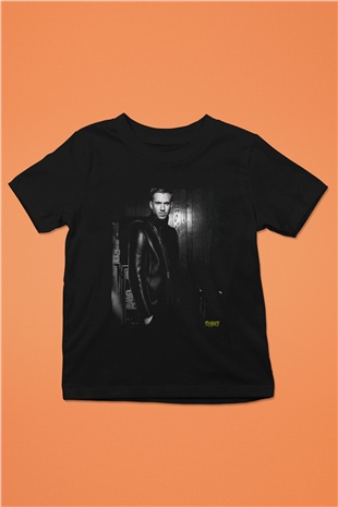 Calvin Harris Siyah Unisex Çocuk Tişört