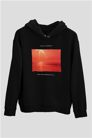 Calvin Harris Siyah Unisex Hoodie