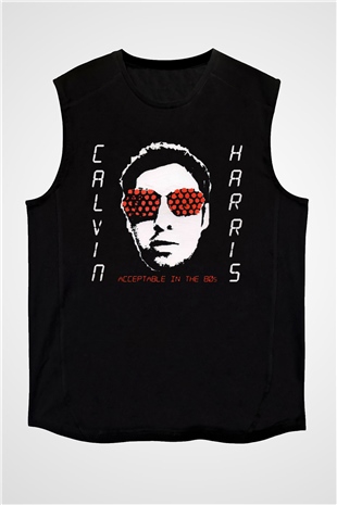 Calvin Harris Siyah Unisex Kolsuz Tişört