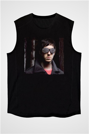 Calvin Harris Siyah Unisex Kolsuz Tişört
