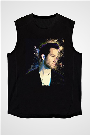 Calvin Harris Siyah Unisex Kolsuz Tişört