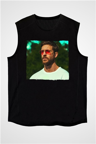 Calvin Harris Siyah Unisex Kolsuz Tişört