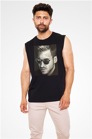 Calvin Harris Siyah Unisex Kolsuz Tişört