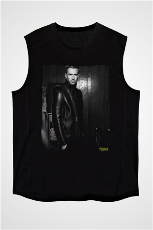 Calvin Harris Siyah Unisex Kolsuz Tişört