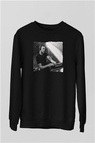Calvin Harris Siyah Unisex Sweatshirt
