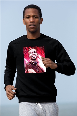 Calvin Harris Siyah Unisex Sweatshirt