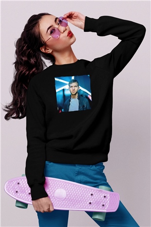 Calvin Harris Siyah Unisex Sweatshirt