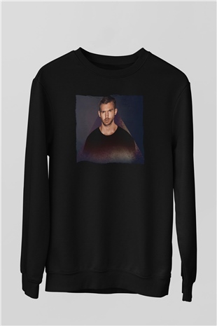 Calvin Harris Siyah Unisex Sweatshirt