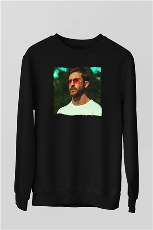 Calvin Harris Siyah Unisex Sweatshirt