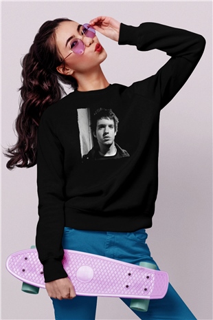 Calvin Harris Siyah Unisex Sweatshirt