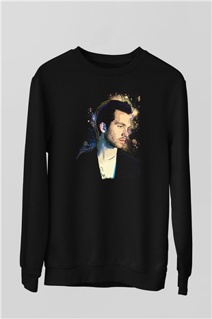 Calvin Harris Siyah Unisex Sweatshirt