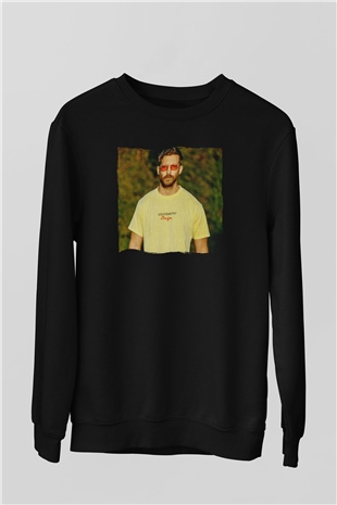 Calvin Harris Siyah Unisex Sweatshirt