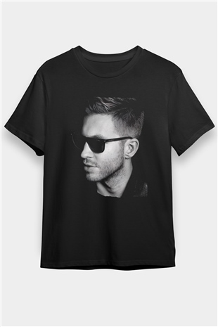 Calvin Harris Siyah Unisex Tişört T-Shirt - TişörtFabrikası
